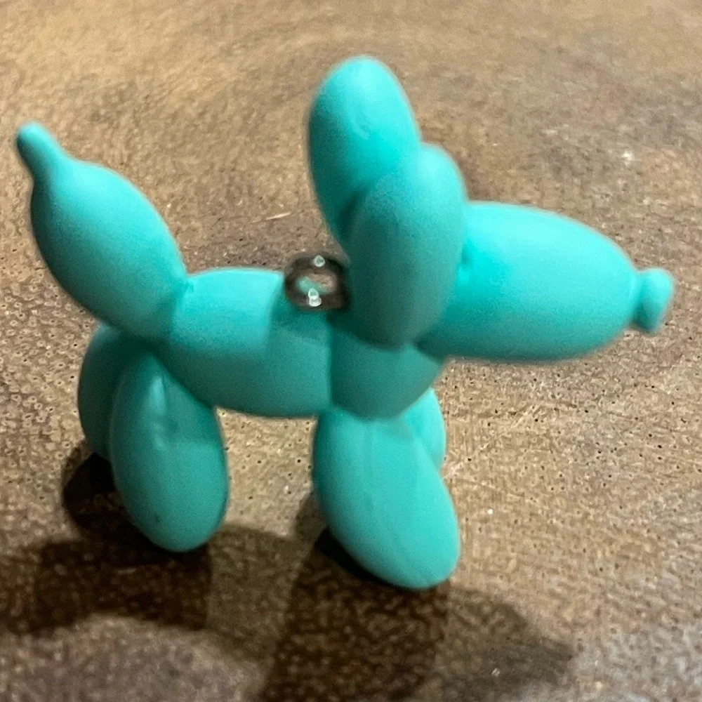 Hallmark Keepsake Bitty Balloon Dog Artist Crafted Ornament 2022 Blue